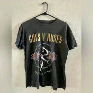 Guns N' Roses Black Sweet Child of Mine‎ Womens Top Size M